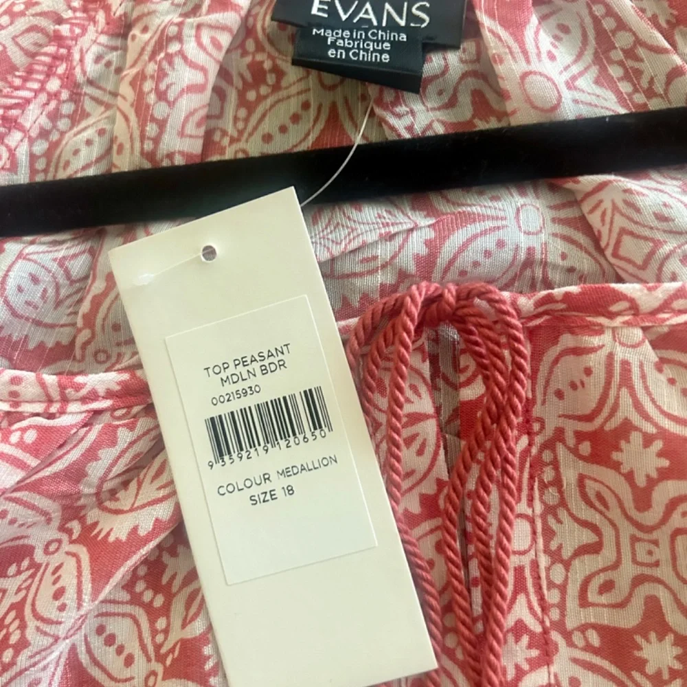 Avenue plus size boho blouse - Picture 6 of 8